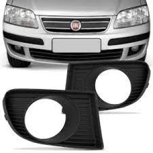 MOLDURA FAROL AUXLIAR IDEA 04/05/06/07/08/09/10 COM FURO DIREITO