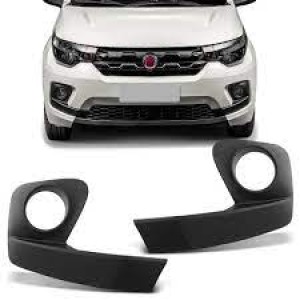 MOLDURA FAROL AUXILIAR MOBI COM FURO DIREITO