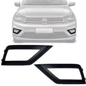 MOLDURA FAROL AUXILIAR GOL G8 COM FURO DIREITO