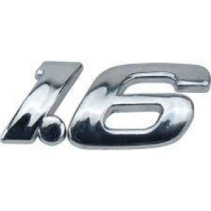 EMBLEMA (1.6) FORD ECOSPORT 03/12 CROMADO