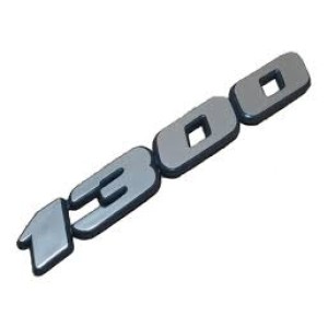 EMBLEMA (1300) FUSCA 67/83 TODOS MODELO 91/96 CINZA COM FUNDO PRETO