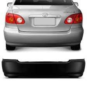 PARACHOQUE TRASEIRO COROLLA 02/03/04/05/06/07/08 SEM FURO SENSOR