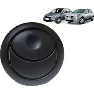 GRADE DIFUSOR AR LOGAN/SANDERO/DUSTER 07/08/09/10/11/12/13/14 PRETO