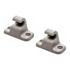 SUPORTE QUEBRA SOL MONZA/KADETT CINZA 2 PARAFUSOS