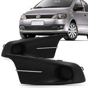 MOLDURA FAROL AUXILIAR FOX 10/11/12/13/14/15 SEM  FURO E FRISO CROMADO DIREITO