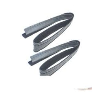 Par de Canaletas Sem pestana porta Ford Ka 97 à 14 - 38634