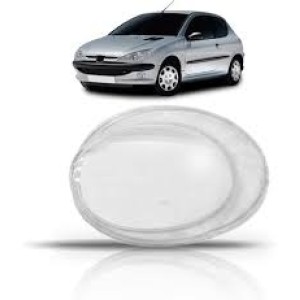 LENTE FAROL AUXILIAR PEUGEOT 206 99 / 04 ESQUERDO