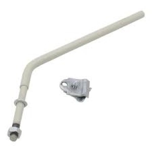 BRACO RETROVISOR KOMBI 1500 ESQUERDO CROMADO