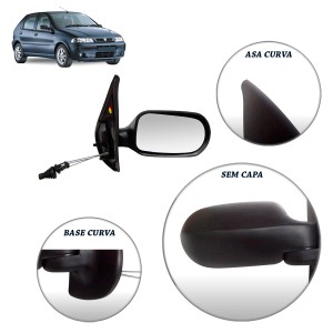 RETROVISOR FIAT PALIO 01/03 4P C/C LD