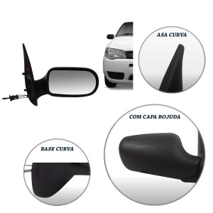 RETROVISOR FIAT PALIO 04/ 4P C/C LD RX4452