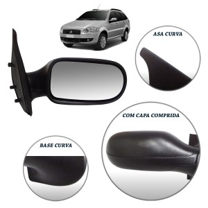 RETROVISOR PALIO/STRADA 04/ FIXO 2 P LD