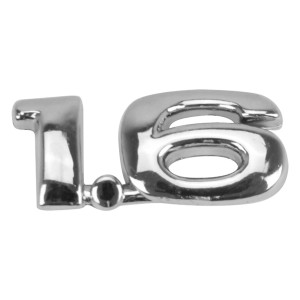 EMBLEMA (1.6) VW 96/98 CROMADO