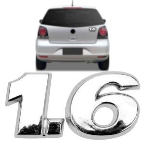 EMBLEMA (1.6) VW GOL GV 09/15 CROMADO