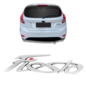 EMBLEMA FORD FIESTA HATCH/ SEDAN 11/ CROMADO