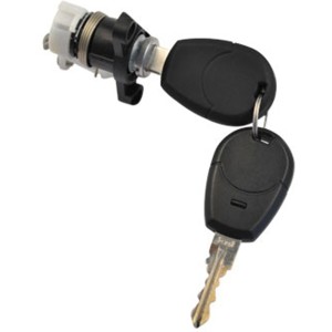 CILINDRO PORTA-MALAS PALIO 04/09 PRETA C/CHAVE -