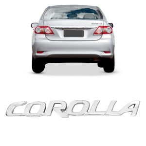 EMBLEMA (COROLLA) TOYOTA COROLLA 09/14 CROMADO