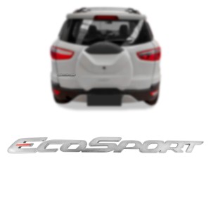 EMBLEMA (ECOSPORT) FORD ECOSPORT 13/17 CROMADO