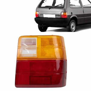 LENTE LANT.TRAS. FIAT UNO 84/03 TRICOLOR LD