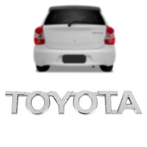 EMBLEMA (TOYOTA) TOYOTA ETIOS 13/ CROMADO