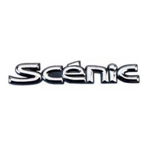 EMBLEMA SCENIC LATERAL FUNDO PRETO