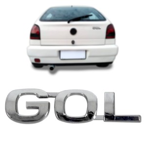 EMBLEMA GOL 96/98 CROMADO