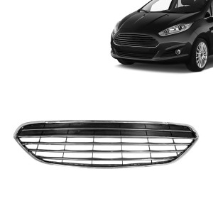 GRADE NEW FIESTA 14/ PRETA COM FRISO CROMADO