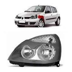 FAROL RENAULT CLIO 03/12 ESQ MASC.CINZA