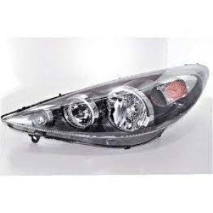 FAROL PEUGEOT 207 09/10/11/12/13/14 ESQ MASCARA NEGRA