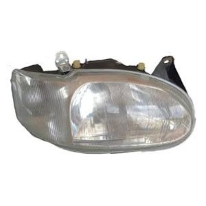 FAROL FORD ESCORT ZETEC 97/01 CARCACA PRETA DIREITO