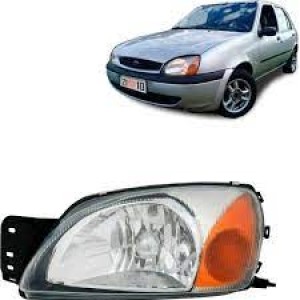 FAROL FORD FIESTA/COURIER 00/01/02 PISCA AMBAR ESQ