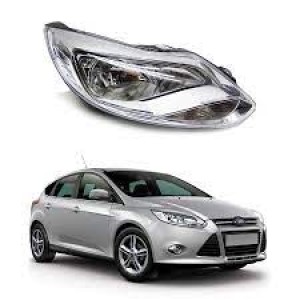 FAROL FORD FOCUS 14/15/16 CROMADO DIREITO