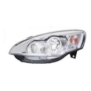 FAROL FIAT IDEA 10/11/12/13/14/15 CROMADO ESQUERDO
