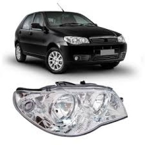 FAROL FIAT PALIO/SIENA/STRADA 04/15 CROMADO DIREITO