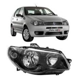 FAROL FIAT PALIO 0415 MASC.NEGRA CANHAO NEGRO DIR