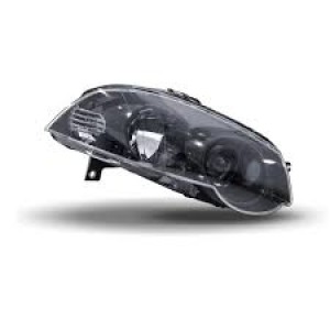 FAROL FIAT PALIO 08/13 MASCARA NEGRA ARO PRETO DIREITO
