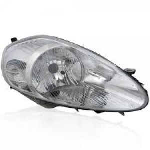 FAROL FIAT PUNTO 08/09/10/11/12 CROMADO DIREITO