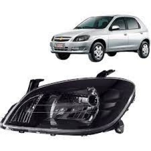 FAROL GM CELTA/PRISMA 06/15 MASCARA NEGRA ESQUERDO