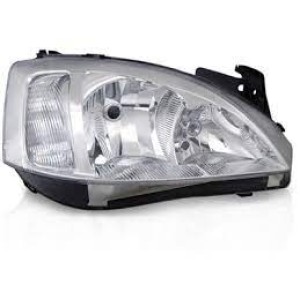 FAROL GM CORSA/MONTANA 03/04/05/06/07 CROMADO DIREITO