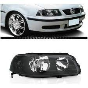 FAROL VW GOL G3 00/01/02/03/04/05 DUPLO MASC.NEGRA DIR