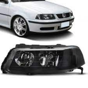 FAROL VW GOL G3 00/01/02/03/04/05 DUPLO MASC.NEGRA ESQ