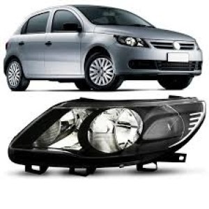 FAROL VW GOL/VOYAGE/SAV G5 09/12 DUPLO MASC.NEGRA ESQ