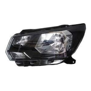 FAROL VW SAVEIRO G7 17/18/19 SIMPLES MASCARA NEGRA ESQ