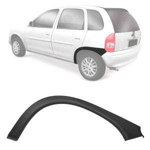 MOLDURA CORSA 94/99 TRASEIRA ESQUERDA TEXTURA