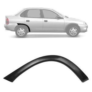 MOLDURA TRASEIRA CORSA SEDAN/WAGON 96/09 DIREITA LISA