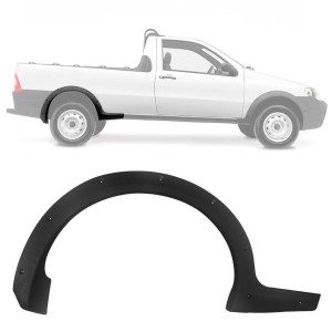 MOLDURA PARALAMA STRADA 05/08 TRASEIRA LD