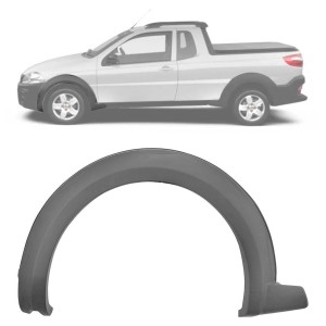 MOLDURA STRADA WORKING 14/20 CINZA DIANTEIRA ESQUERDO