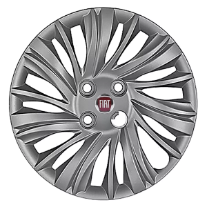 Jogo Calota Aro 15 Fiat Siena Palio Essence 2013 2014 2015