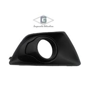 MOLDURA FAROL AUXILIAR ECOSPORT 12/13/14/15/16 COM FURO ESQUERDO