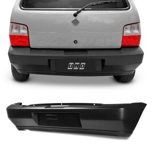 PARACHOQUE TRASEIRO UNO 04/05/06/07/08 PRETO TEXTURA