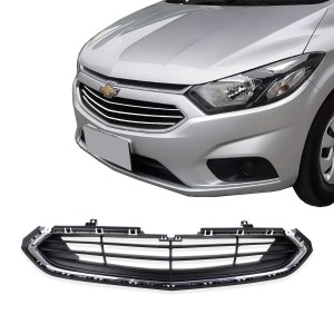 GRADE INFERIOR ONIX 17/18/19 PRETA COM FRISO CROMADO